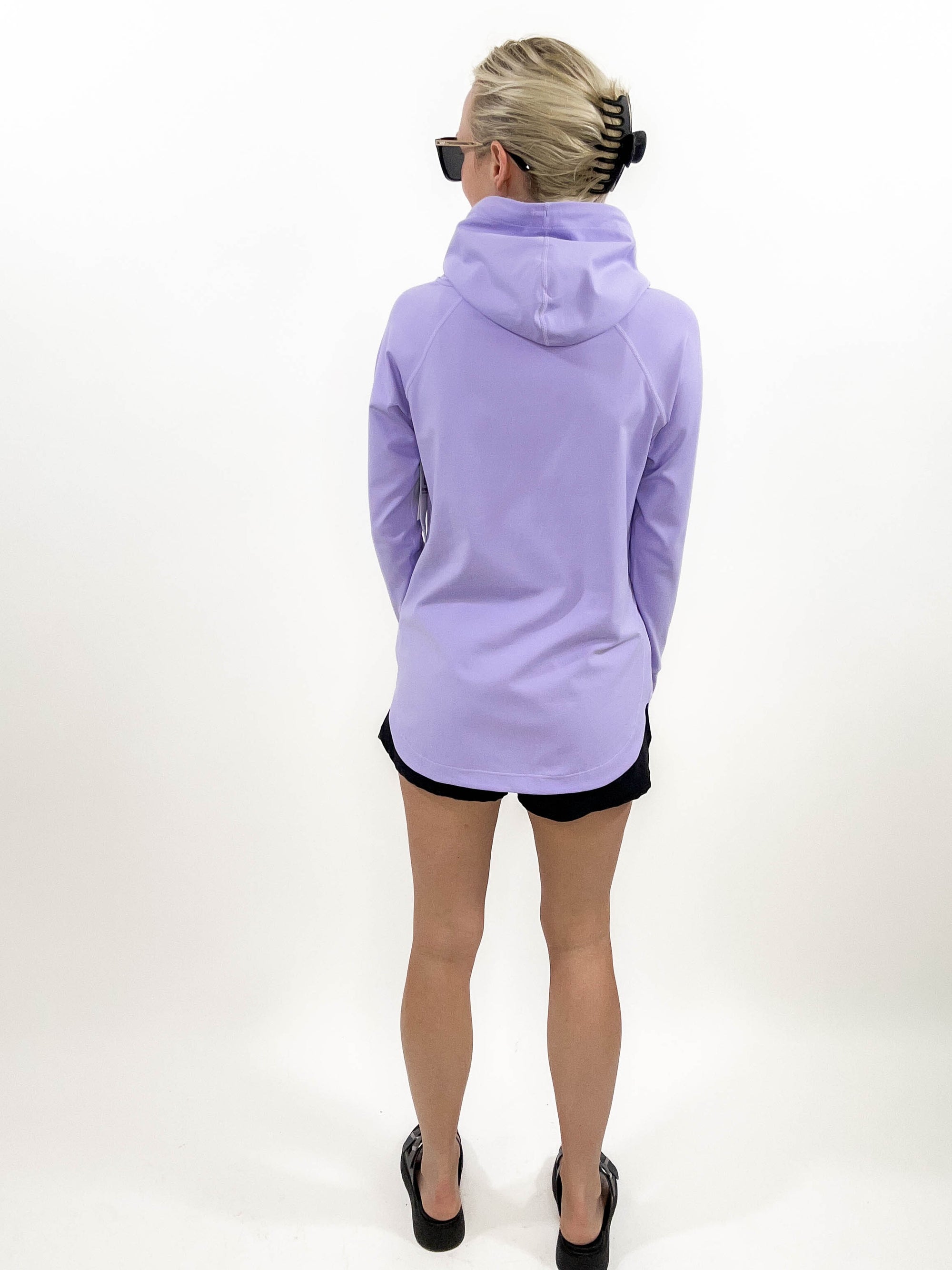 Actively Cute Hoodie- LAVENDER