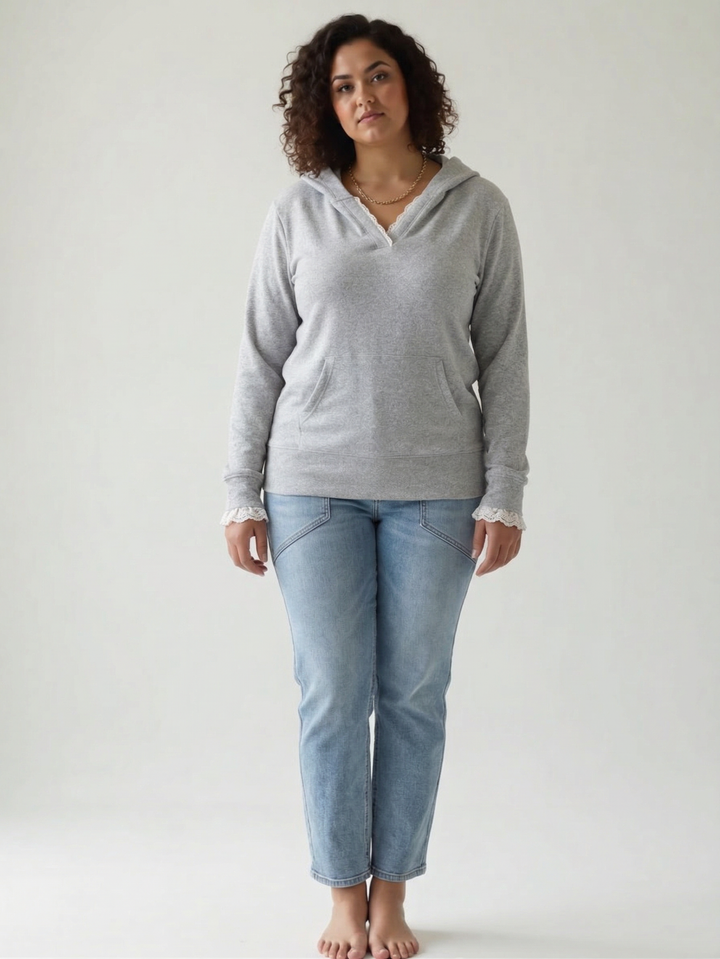 Vervet Camille High Rise Barrel Jeans- LIGHT