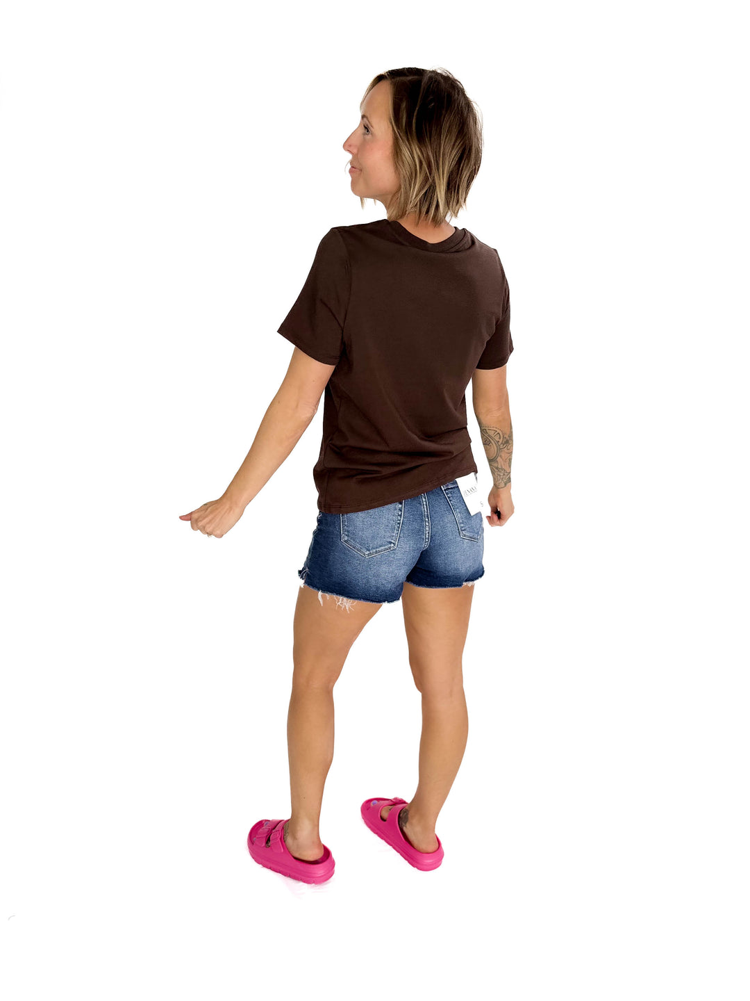ONLY Percy T-Shirt- Hot Fudge