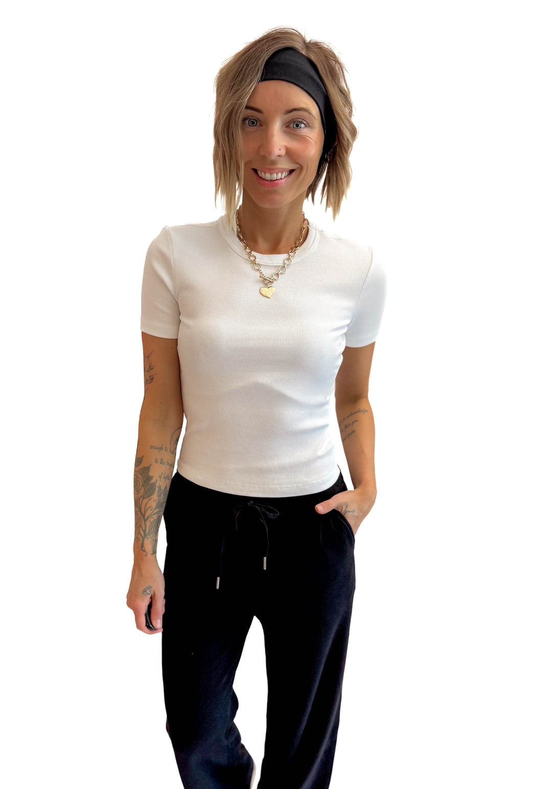 Bliss Brushed Fleece Lounge Pants- BLACK