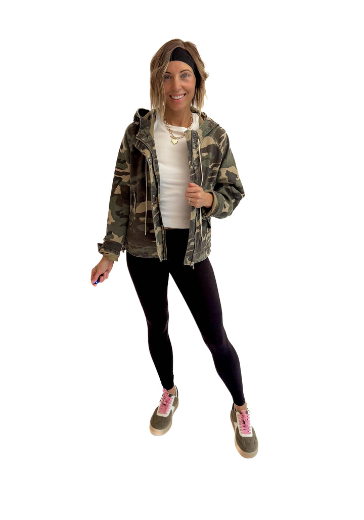 Rogue Oversized Camo Jacket