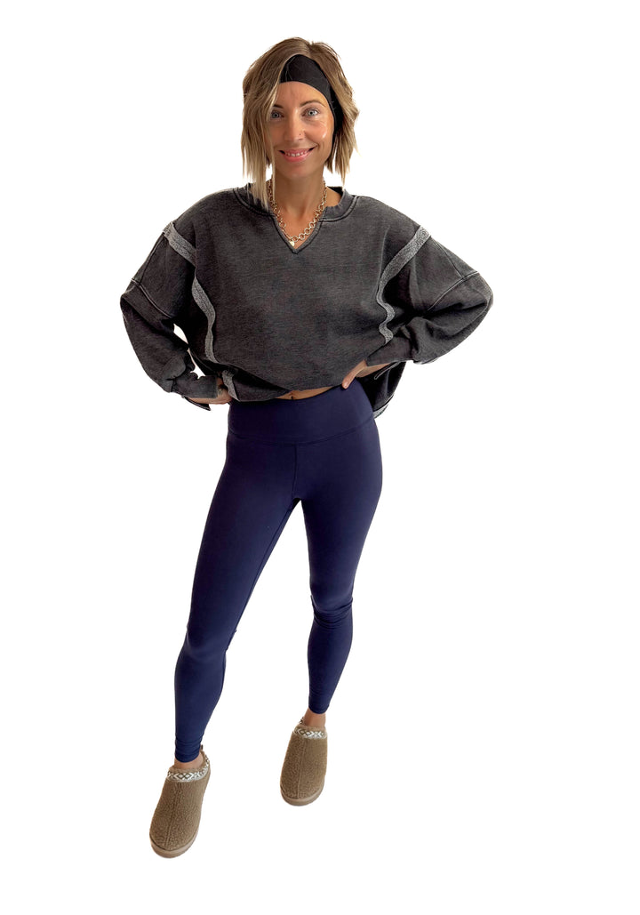 Only The Best Butter Leggings- NAVY