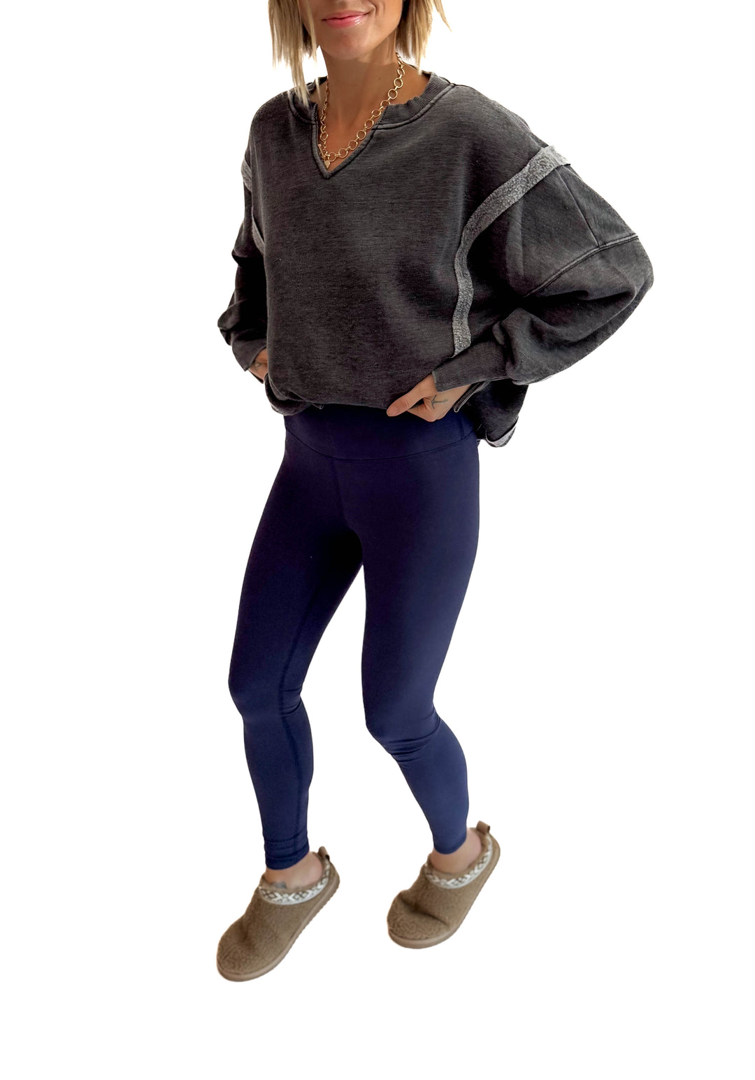 Only The Best Butter Leggings- NAVY