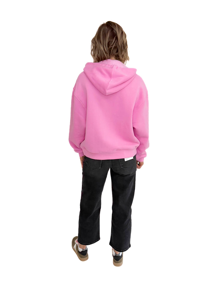 Baillie Premium Cloud Fleece Zip Hoodie- PINK-FINAL SALE