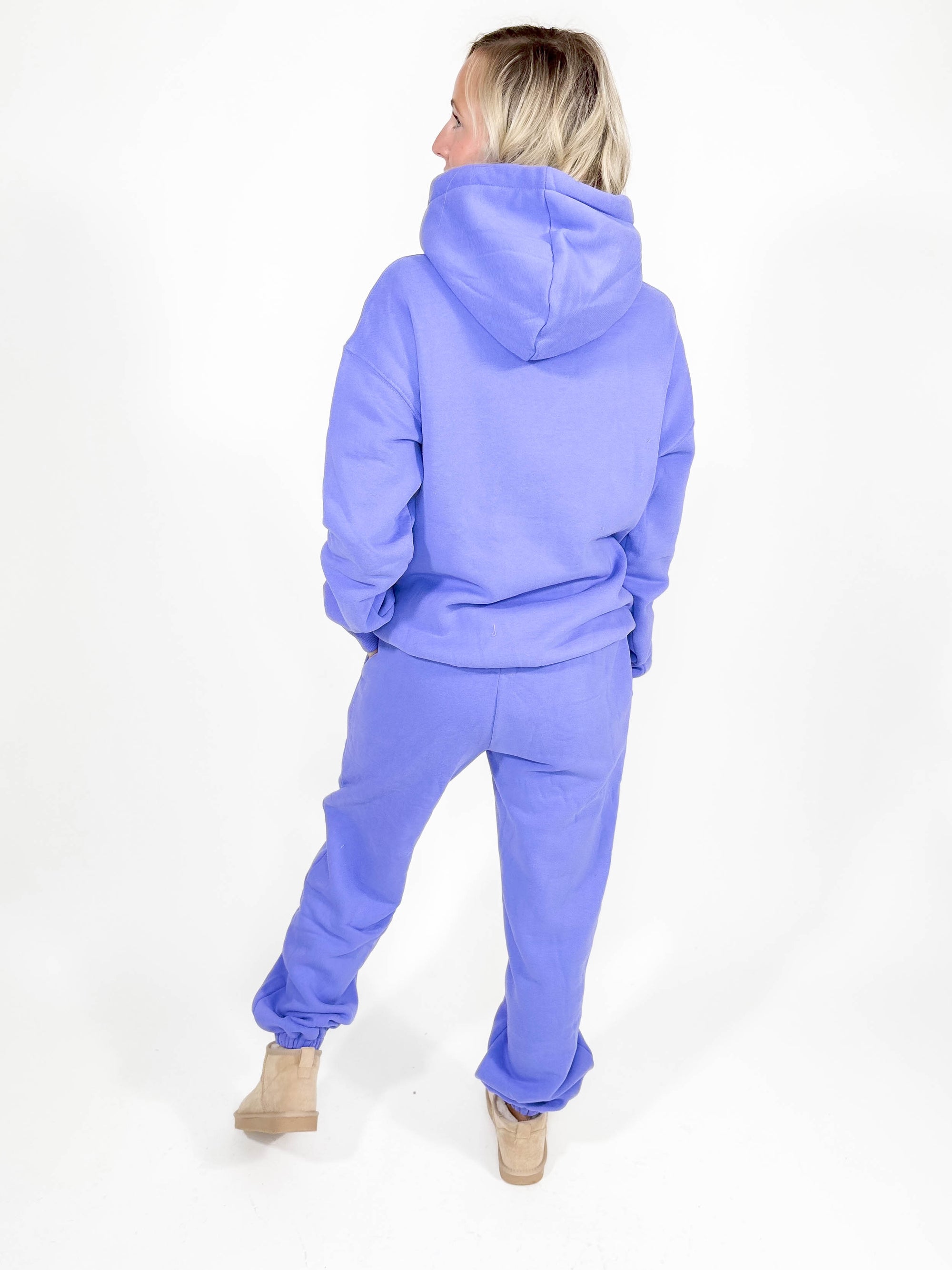 Ampersand Ave Comfort Zone Joggers- Periwinkle