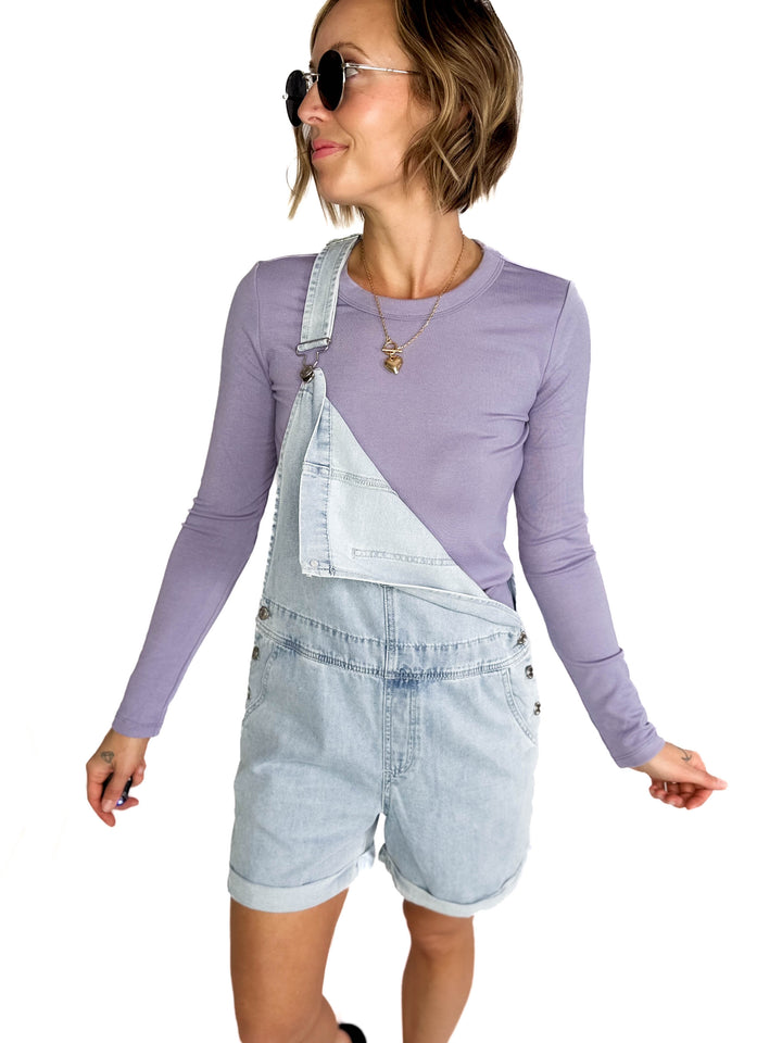 Samantha Round Neck- PERIWINKLE