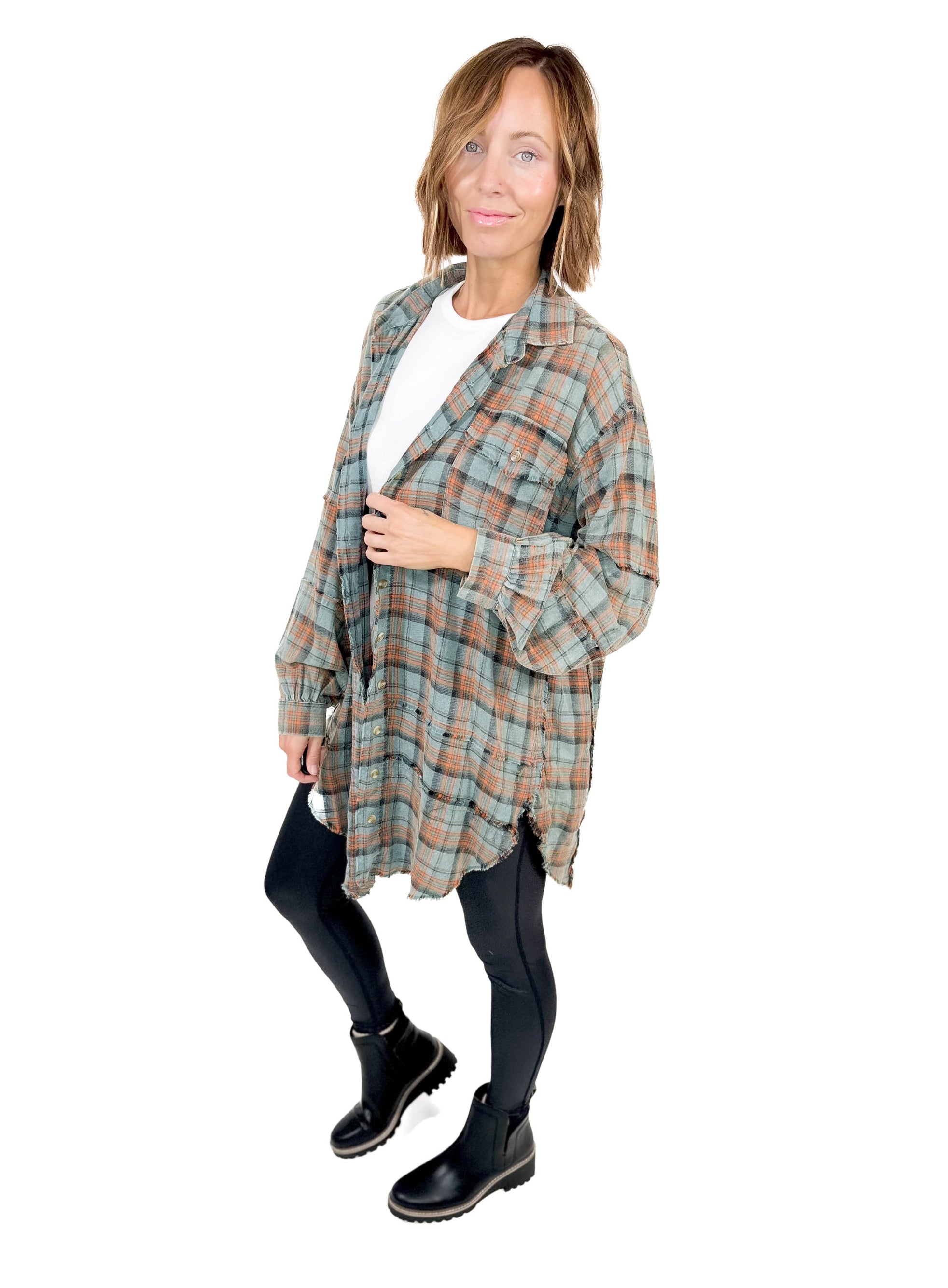 Asha Hooded Sweater- PEBBLE