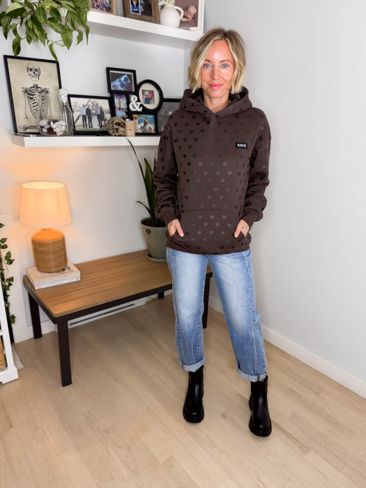 AMPERSAND Comfort Zone Hoodie- HEART & SOUL