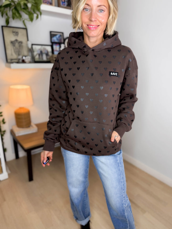 AMPERSAND Comfort Zone Hoodie- HEART & SOUL