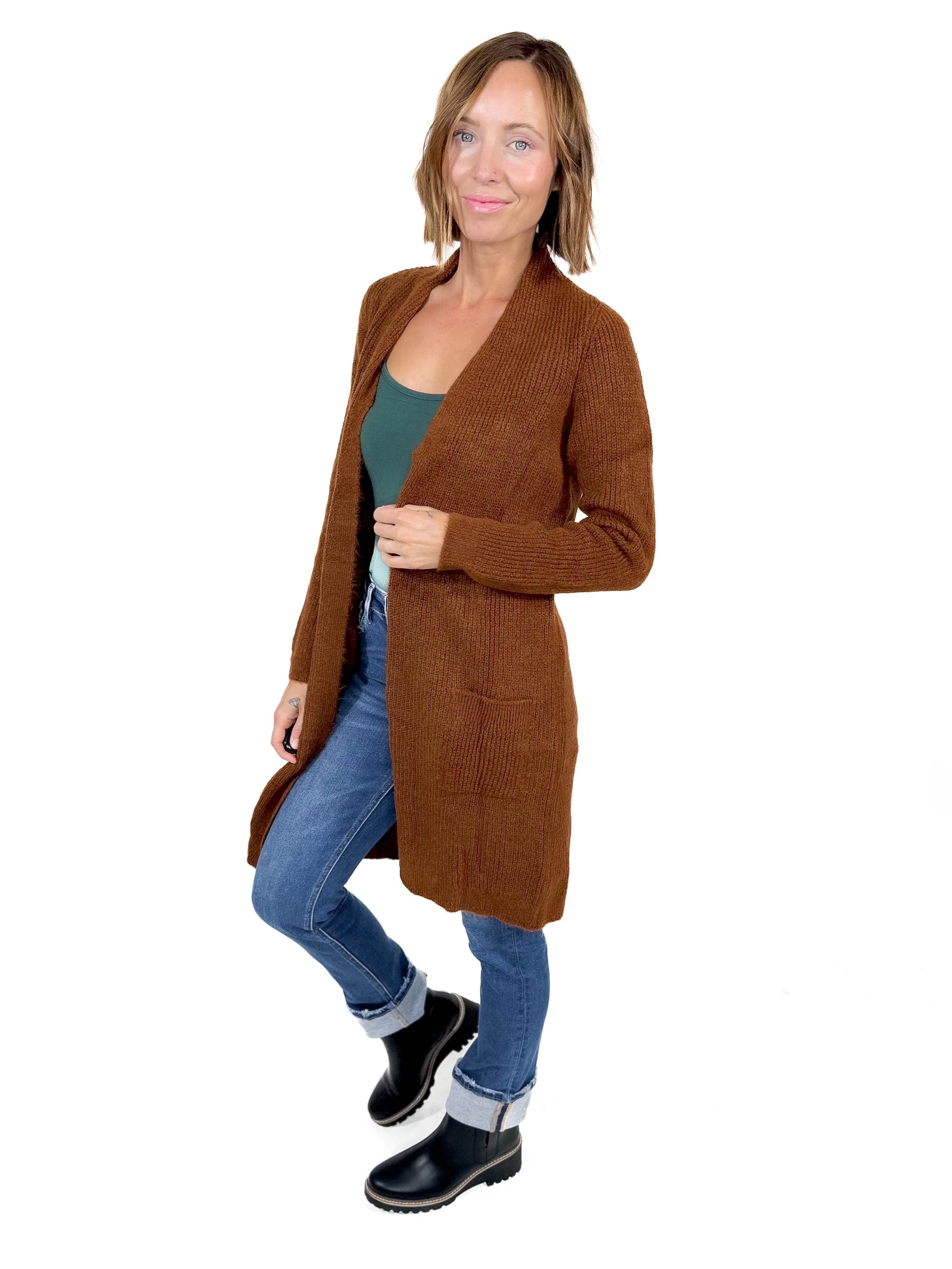 ONLY Jade Cardigan- GINGER BREAD