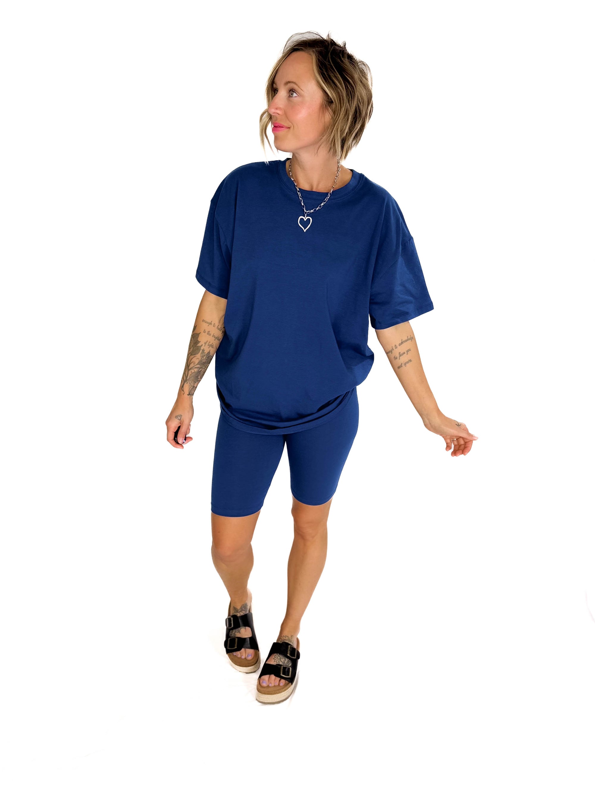 Champlain Cotton Set- LIGHT NAVY