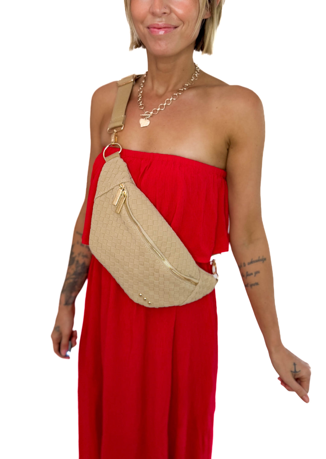 Susie Suede Bum Bag- OAT