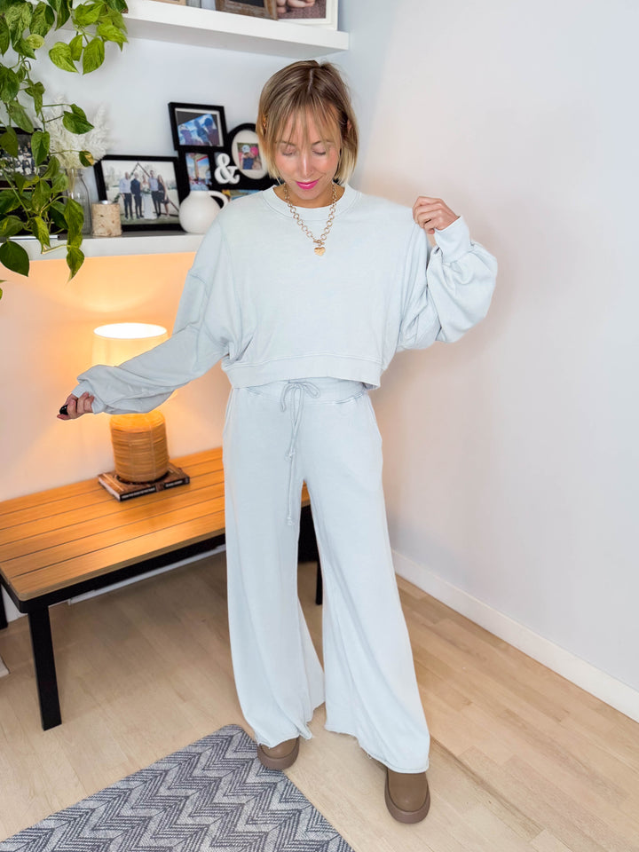 Amora Knit Set- SILVER