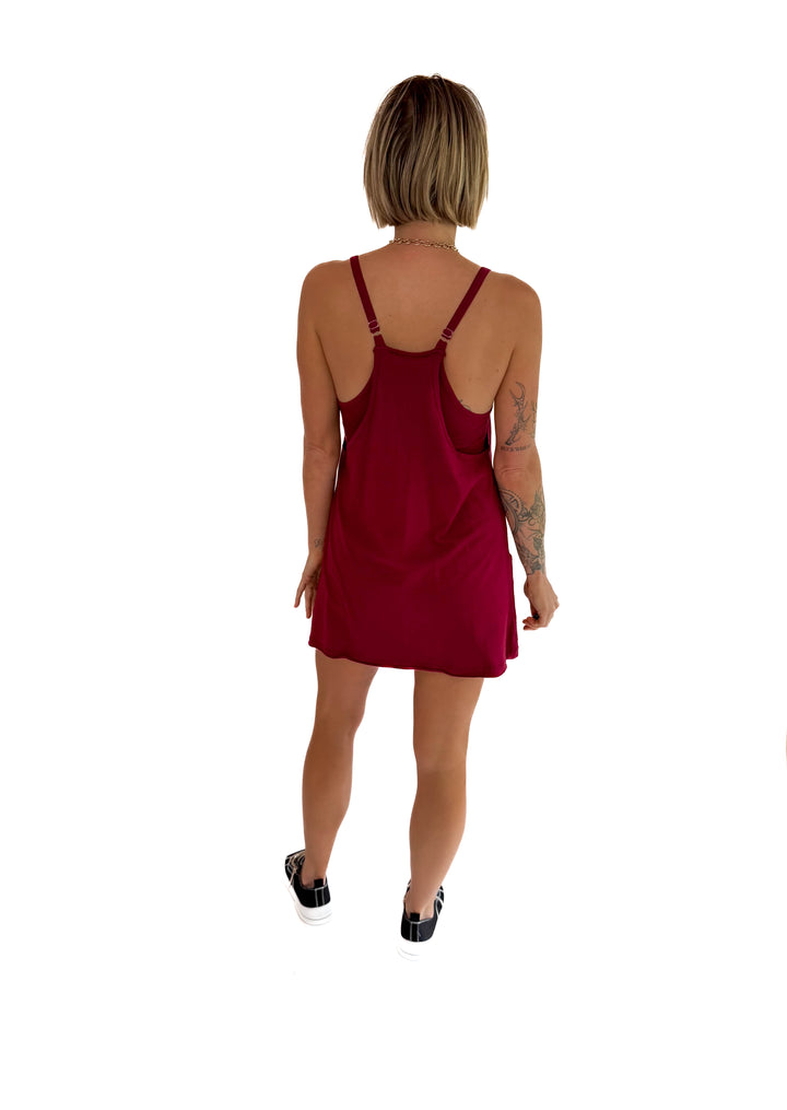 Isla Romper Dress- CABARNET