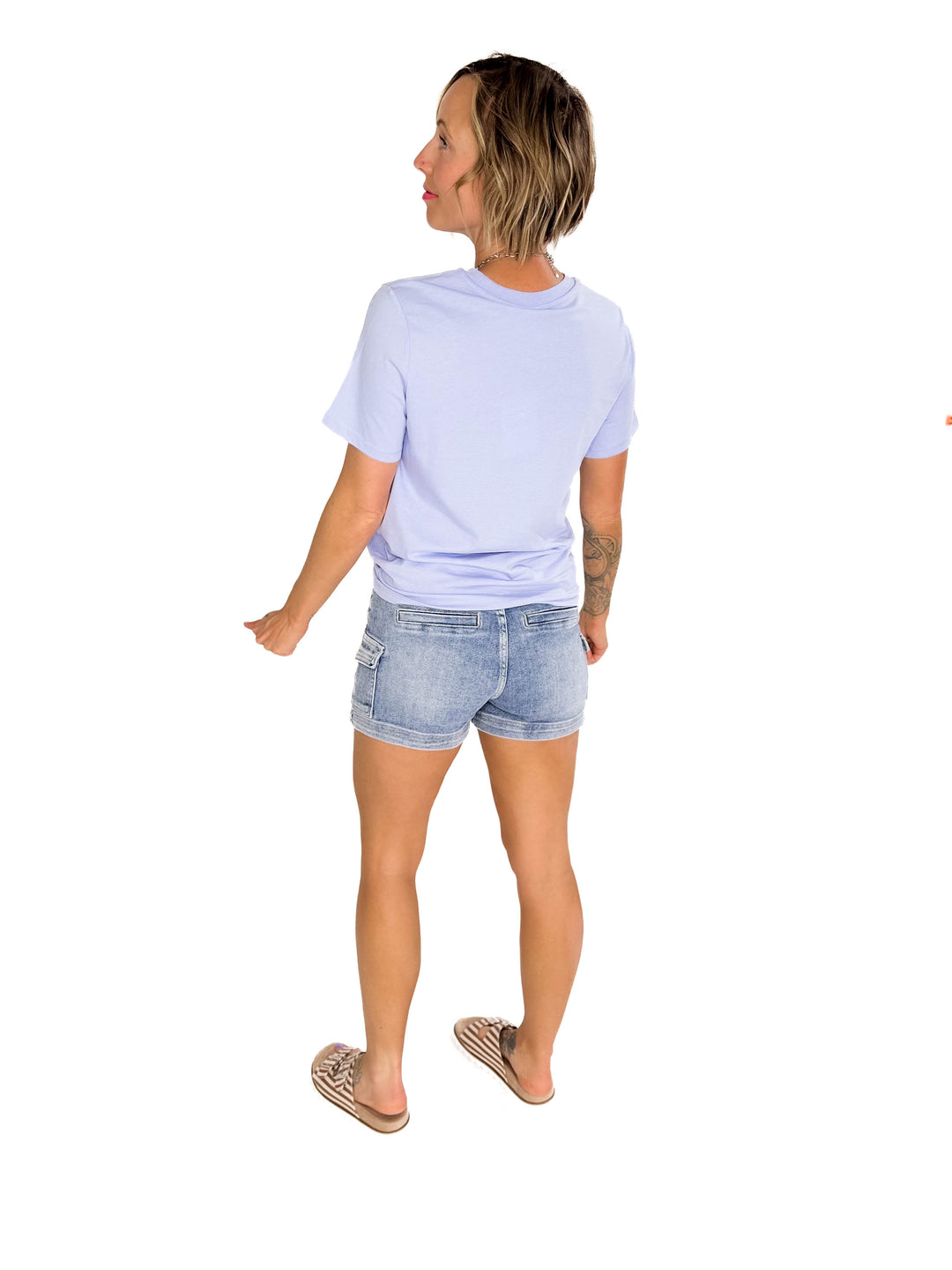 ONLY Percy T-Shirt- BABY LAVENDER-FINAL SALE