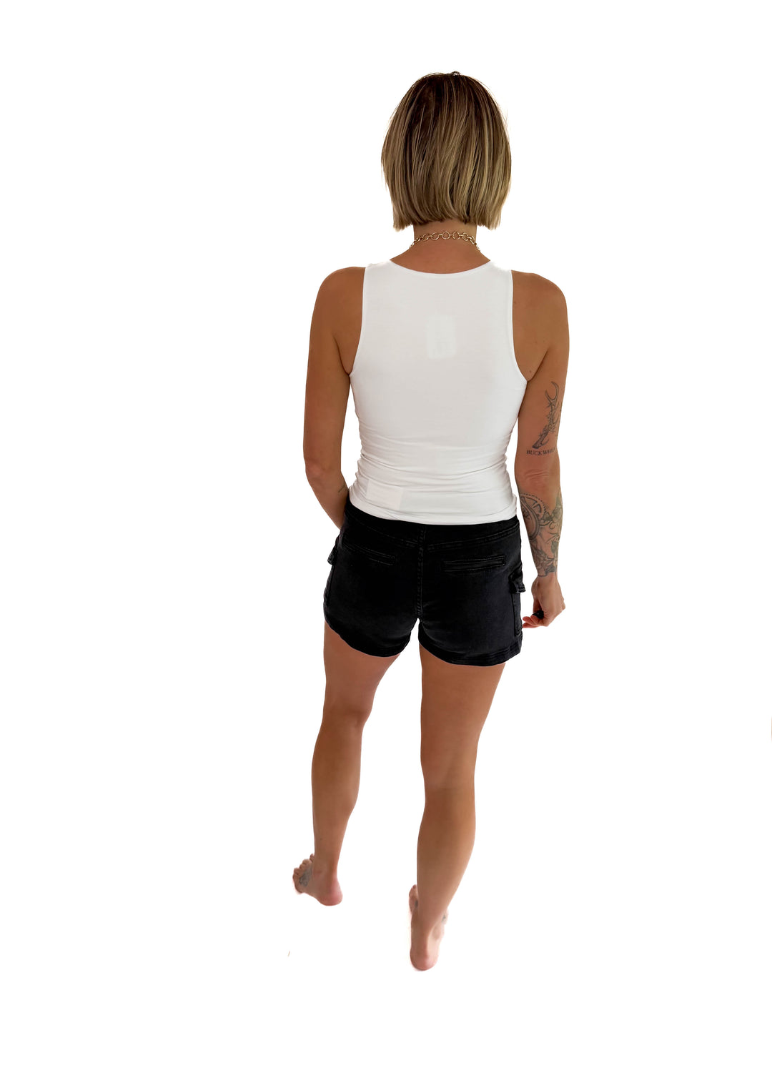 Field Cargo Shorts- BLACK