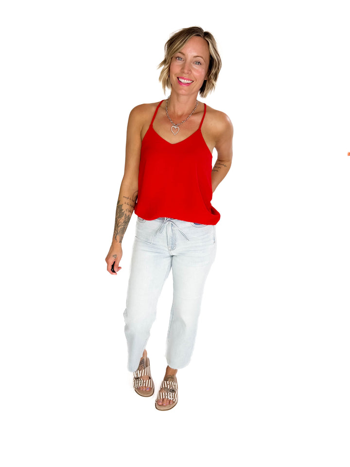 Trinity Cami Top- POPPY-FINAL SALE