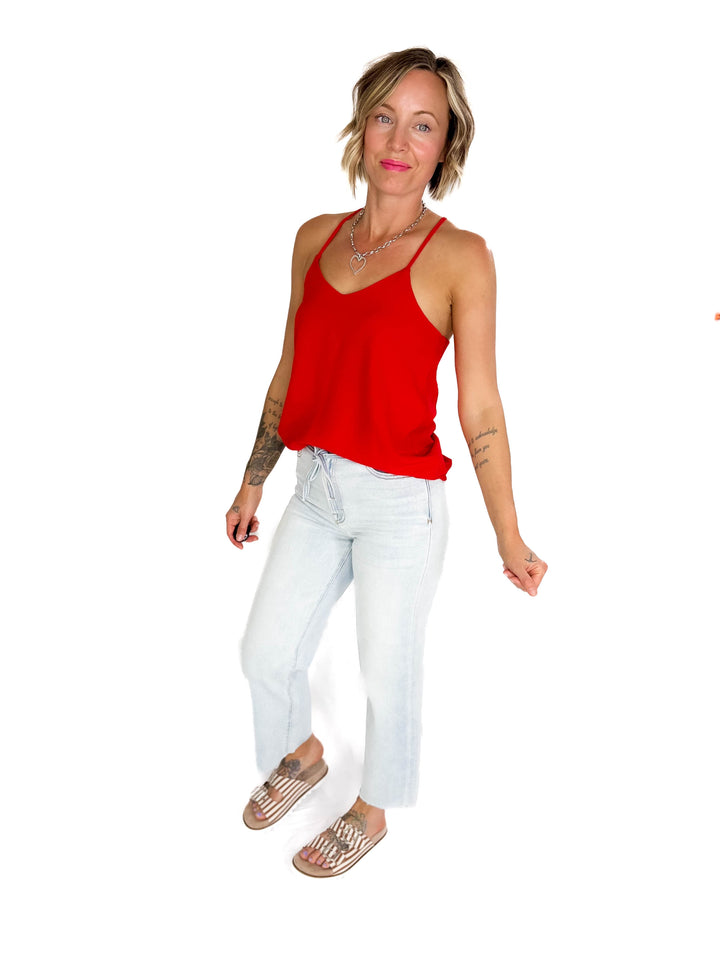 Trinity Cami Top- POPPY-FINAL SALE