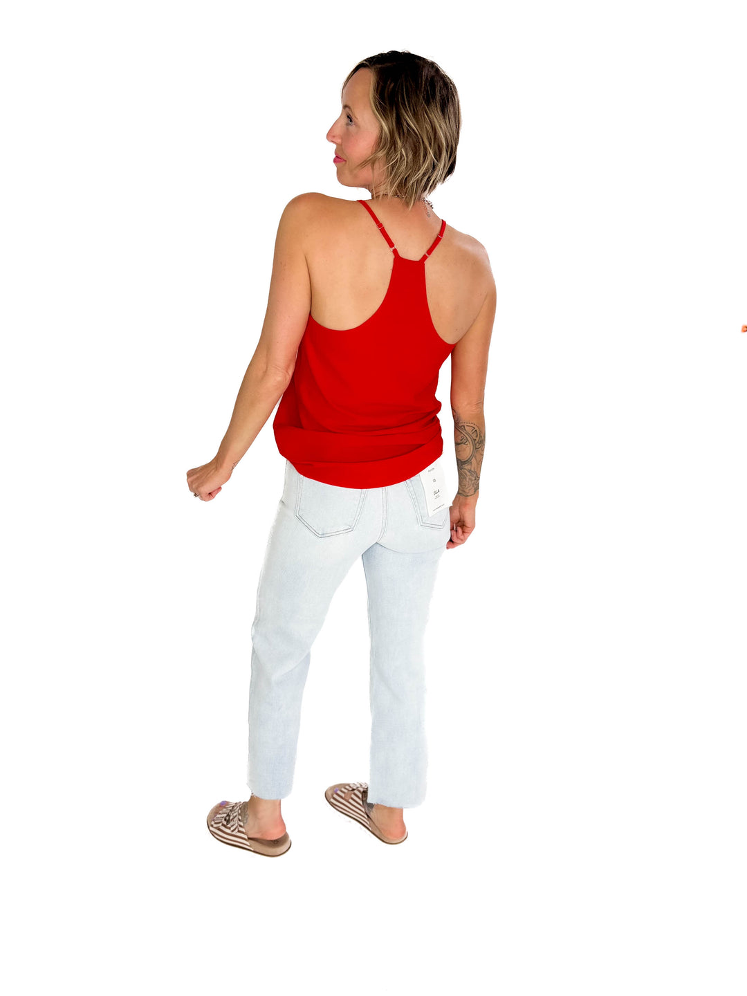 Trinity Cami Top- POPPY-FINAL SALE