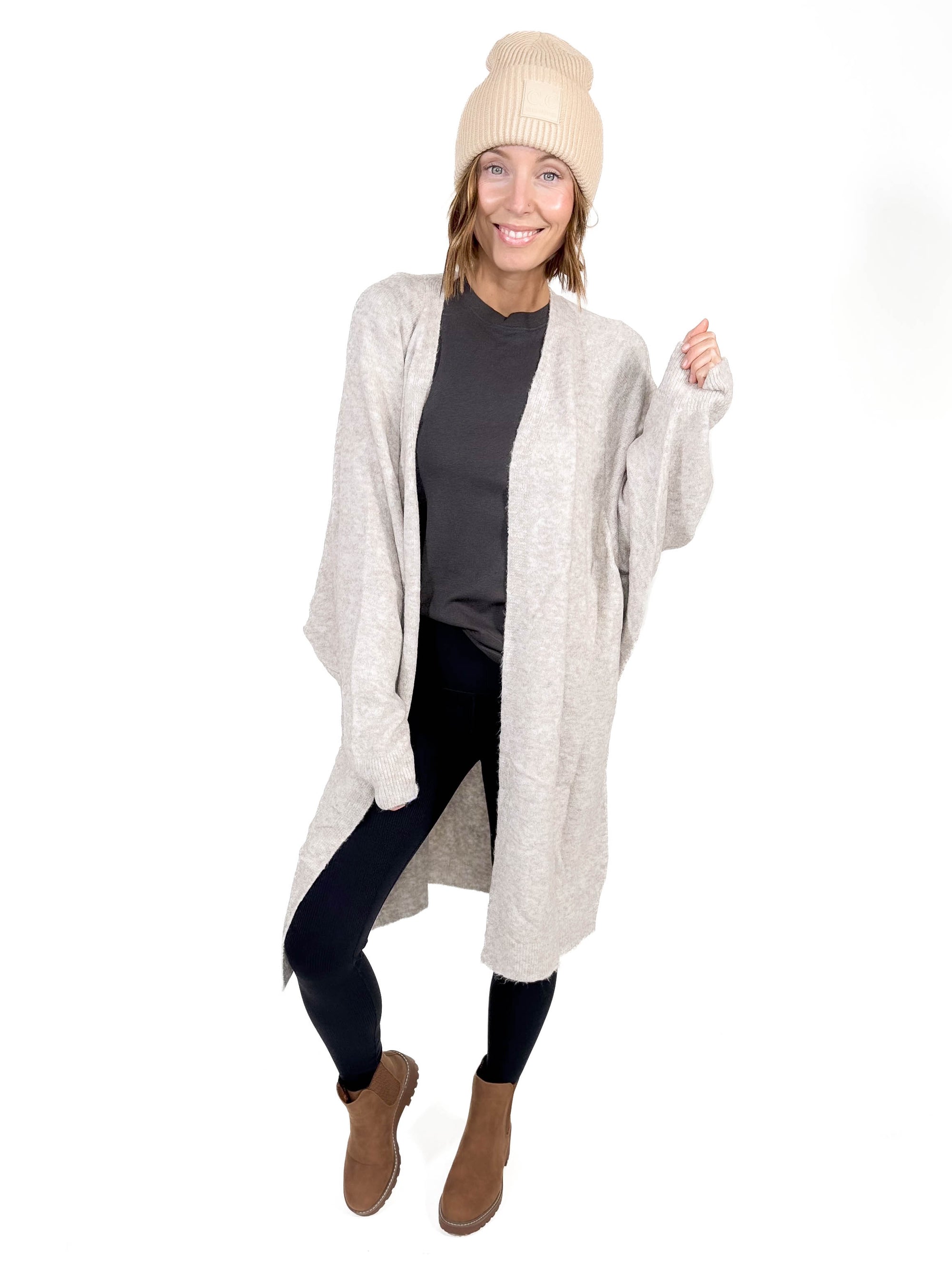 Margot Cozy Cardigan- BEIGE