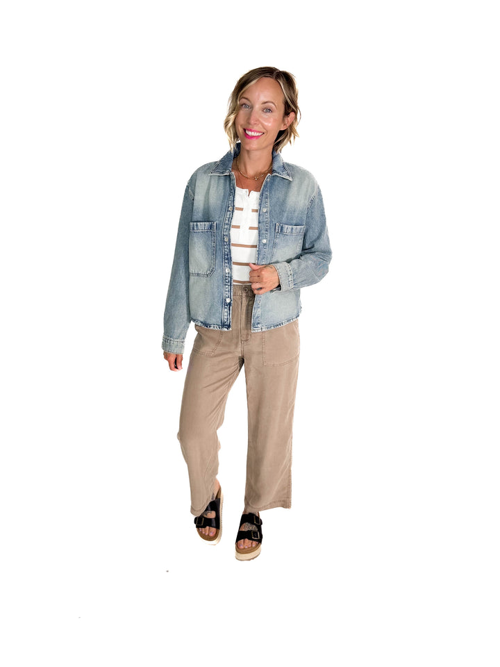 ONLY Cassie Denim Shirt Jacket