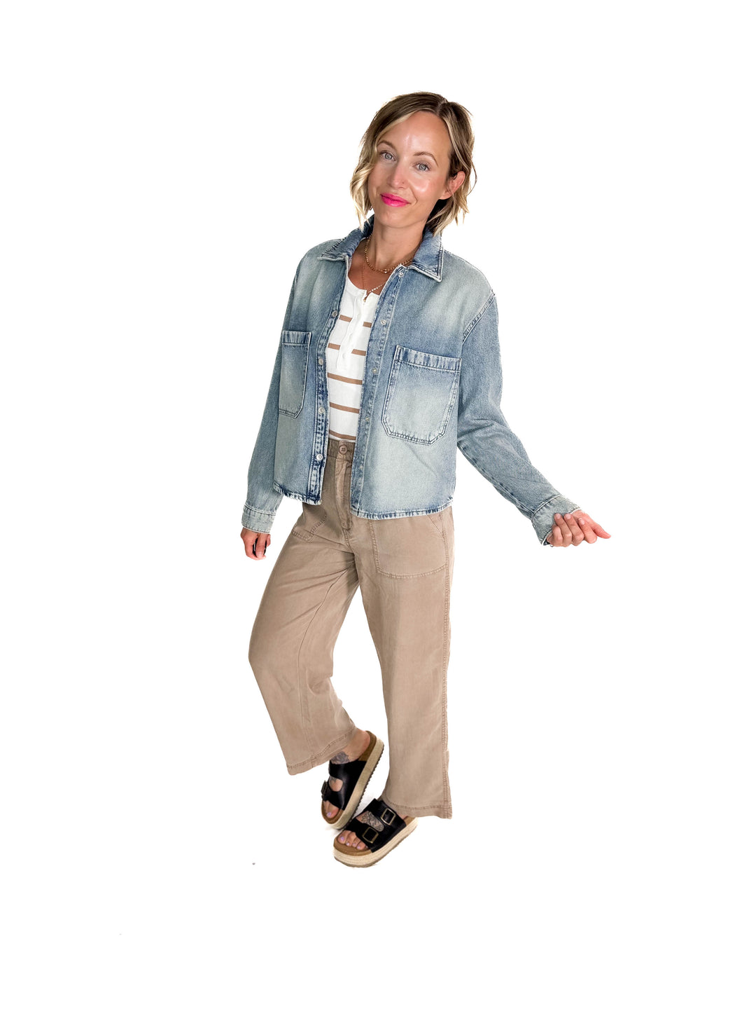ONLY Cassie Denim Shirt Jacket