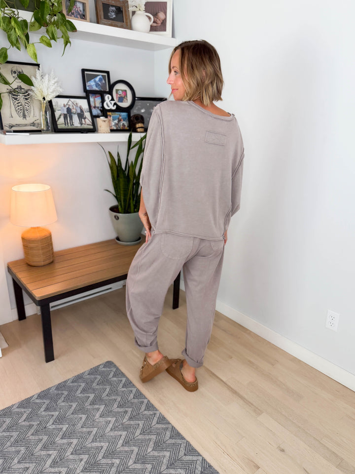 Carmen Cotton Blend Set- MOCHA