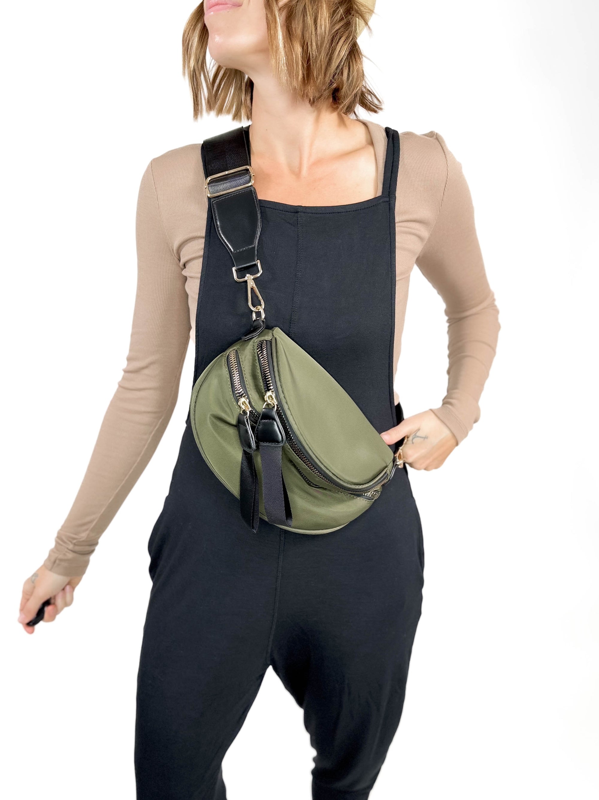 Gia Belt Bag- OLIVE