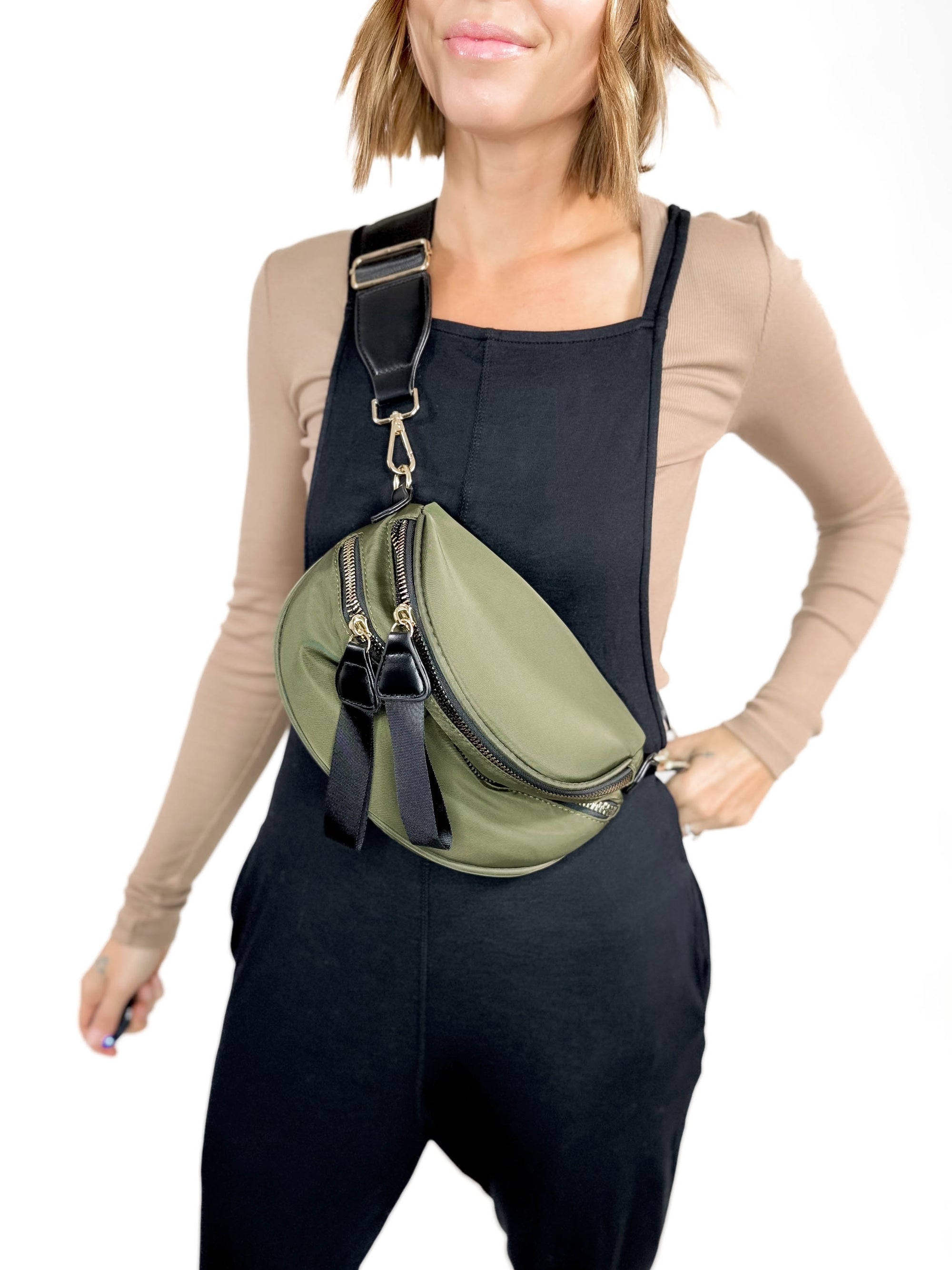 Gia Belt Bag- OLIVE