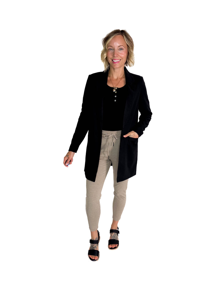 VERO MODA Verina Long Blazer- BLACK
