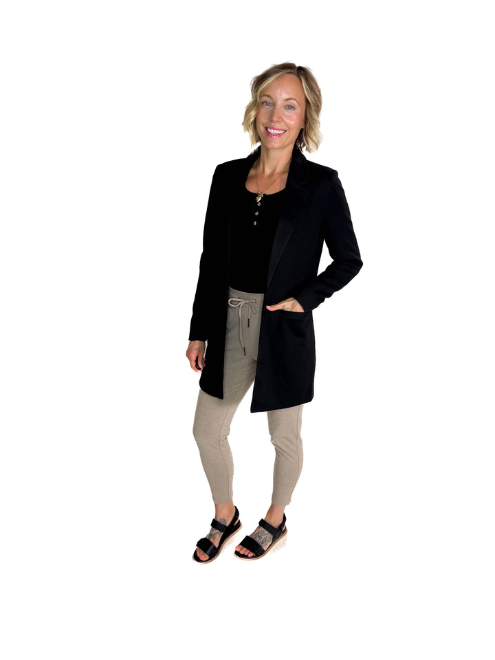VERO MODA Verina Long Blazer- BLACK