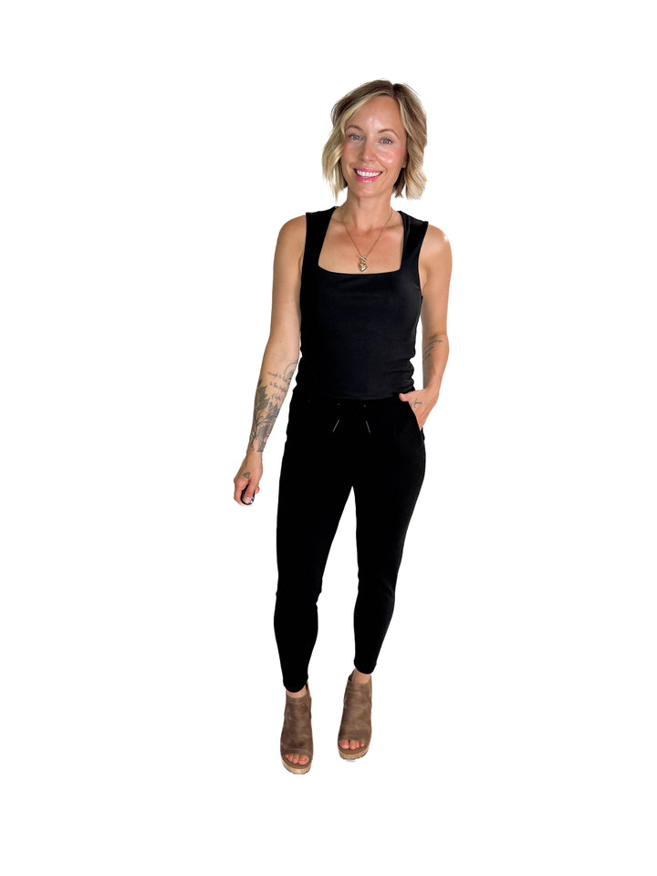 VERO MODA Eva Casual Pant- BLACK