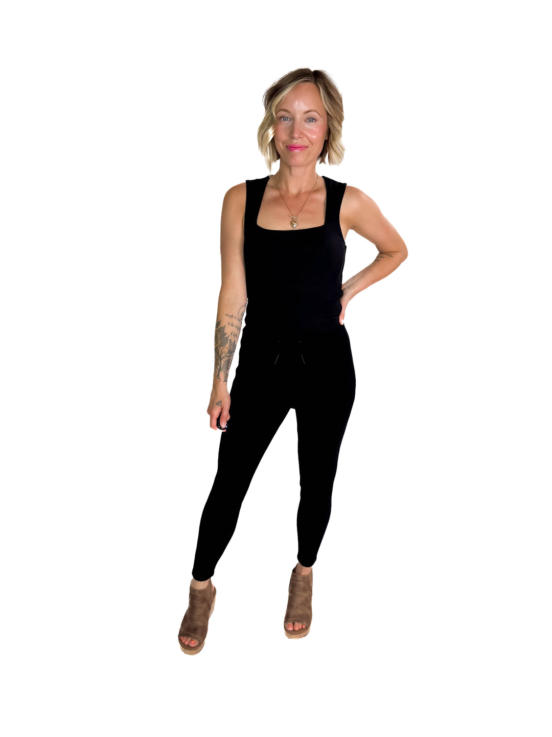 VERO MODA Eva Casual Pant- BLACK