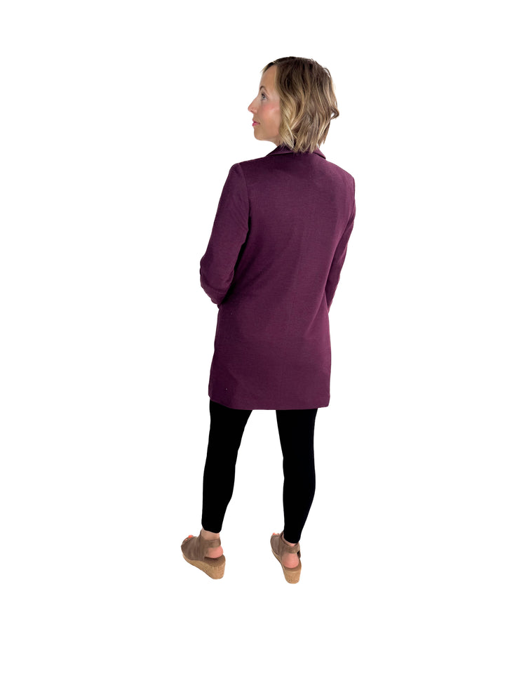 VERO MODA Verina Long Blazer- WINE TASTING