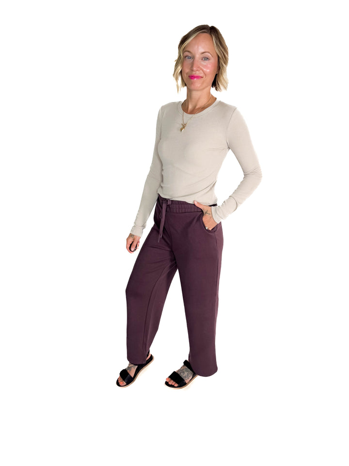 Beth Ribbed Long Sleeve- SHELL