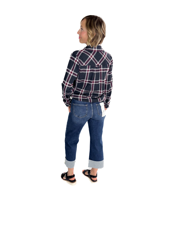 THREAD & SUPPLY Cassian Shacket- PLAID