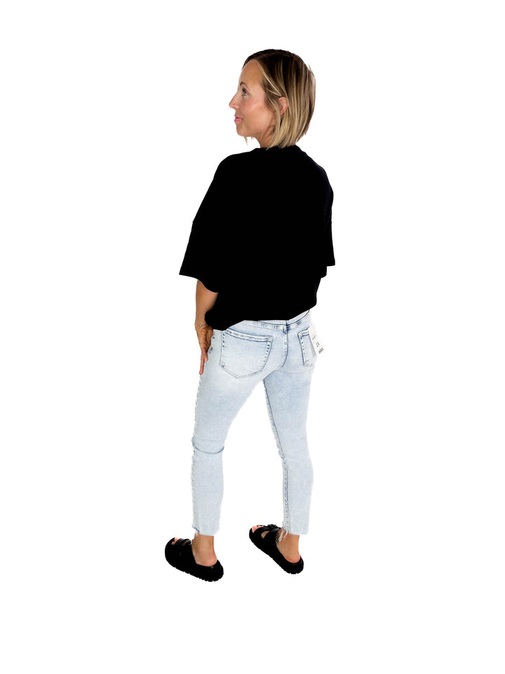 Noisy May Mocca Tunic- BLACK
