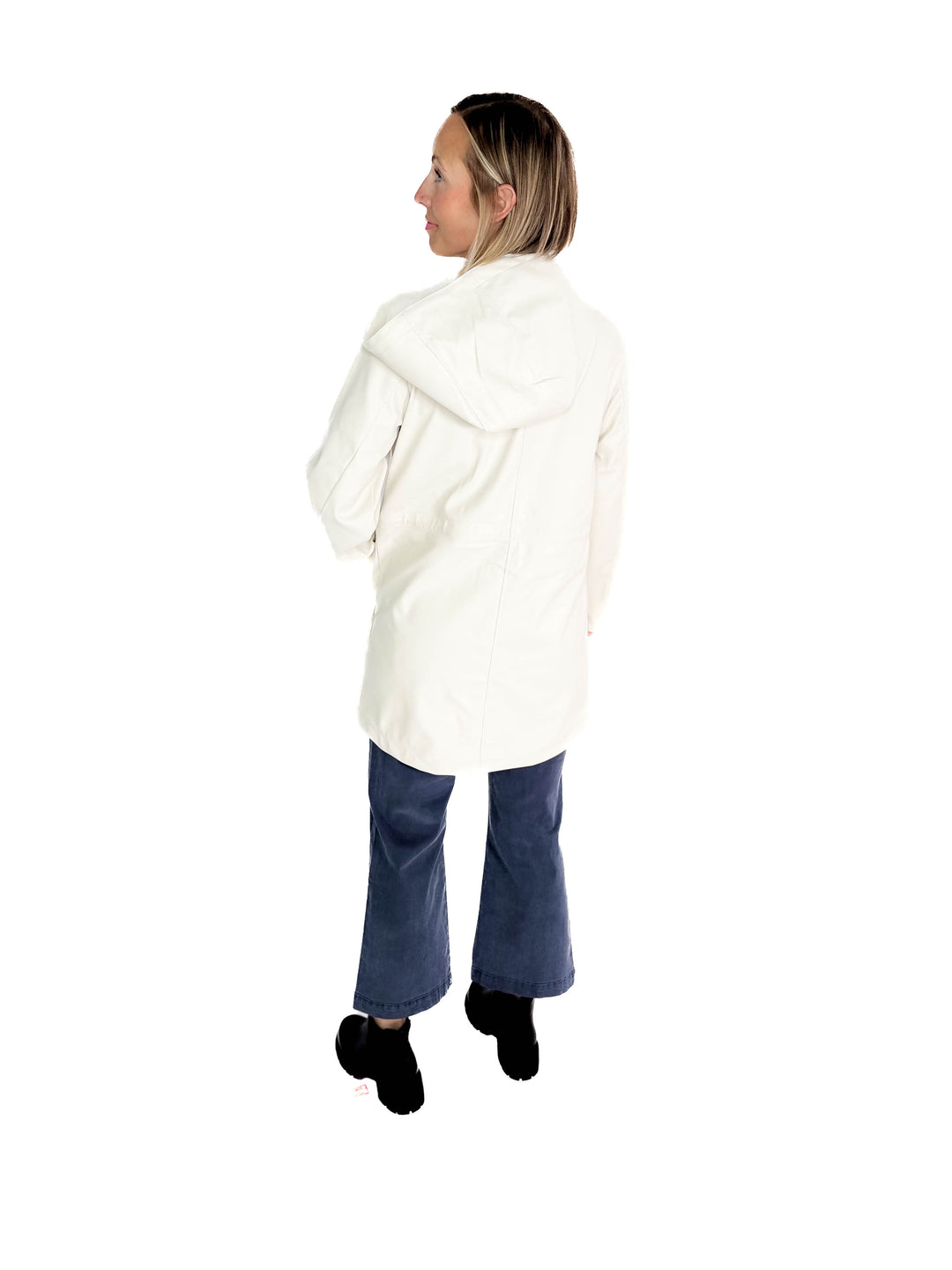 VERO MODA Sitka Rain Jacket- MOON BEAM