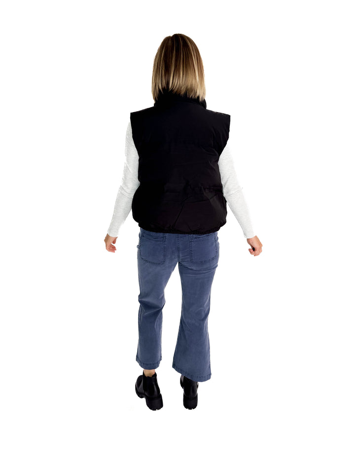 THREAD & SUPPLY Aspen Vest- BLACK-FINAL SALE