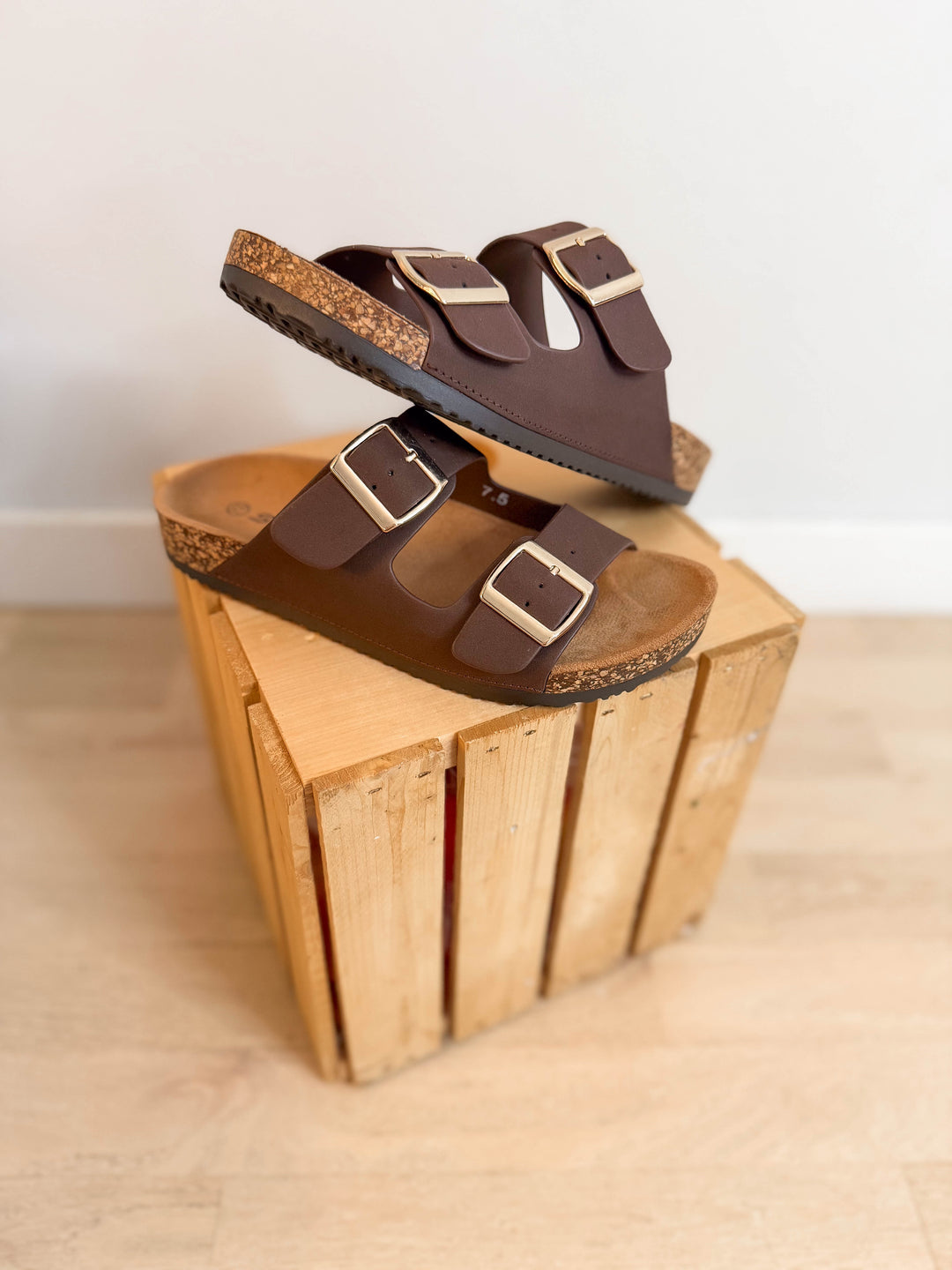 Jette Sandal- BROWN