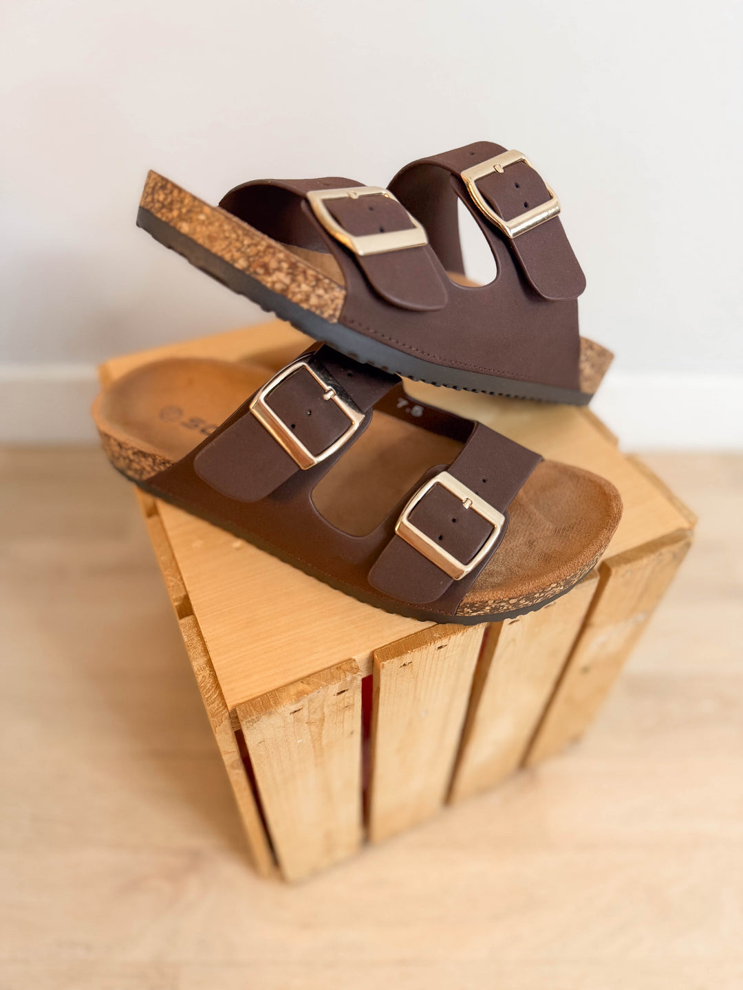 Jette Sandal- BROWN