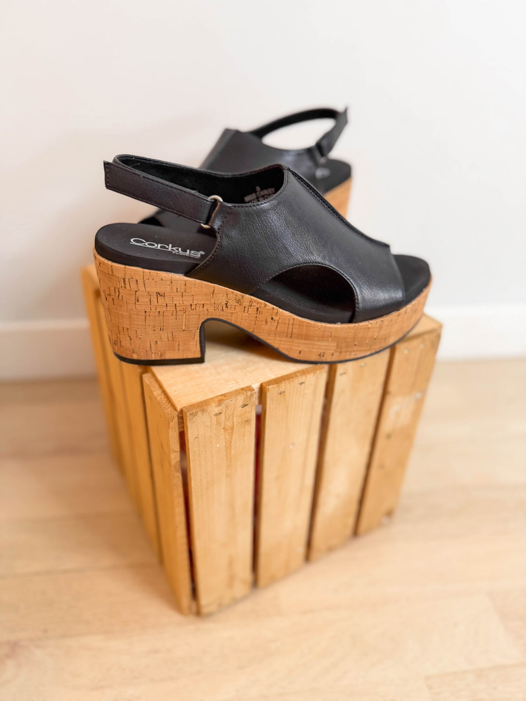 Miss Carley Heel Sandal- BLACK