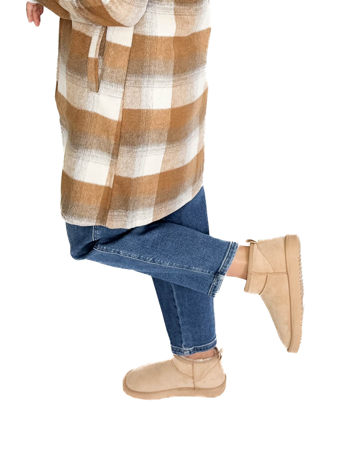 Teagan Faux Fur Boot- OAT