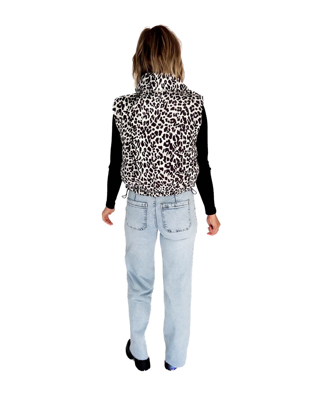 Blackcomb Vest- BLACK LEOPARD