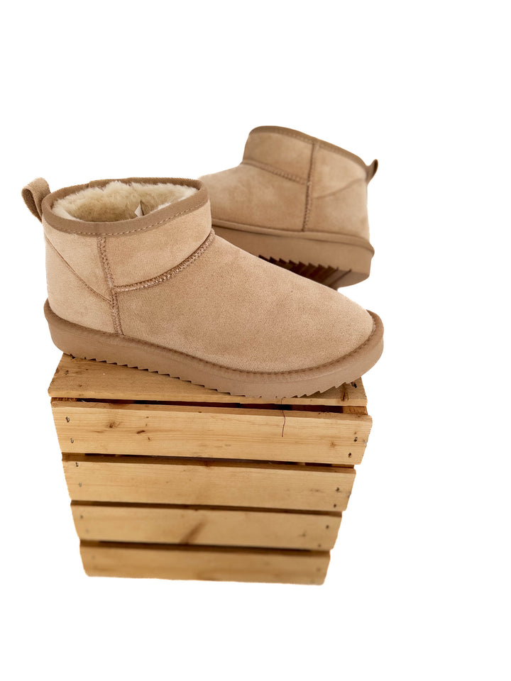 Teagan Faux Fur Boot- OAT