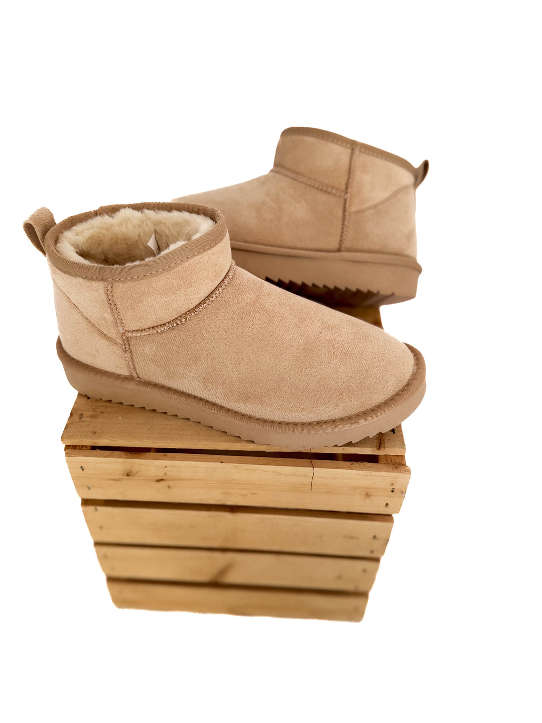 Teagan Faux Fur Boot- OAT