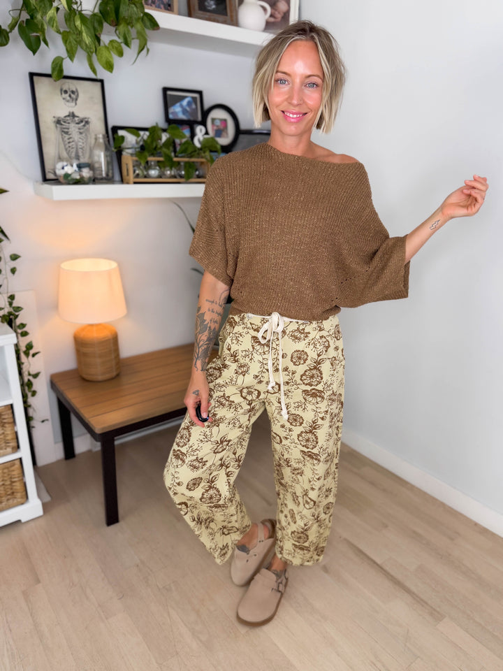 Brisol Dolman Knit Sweater- COCO-FINAL SALE