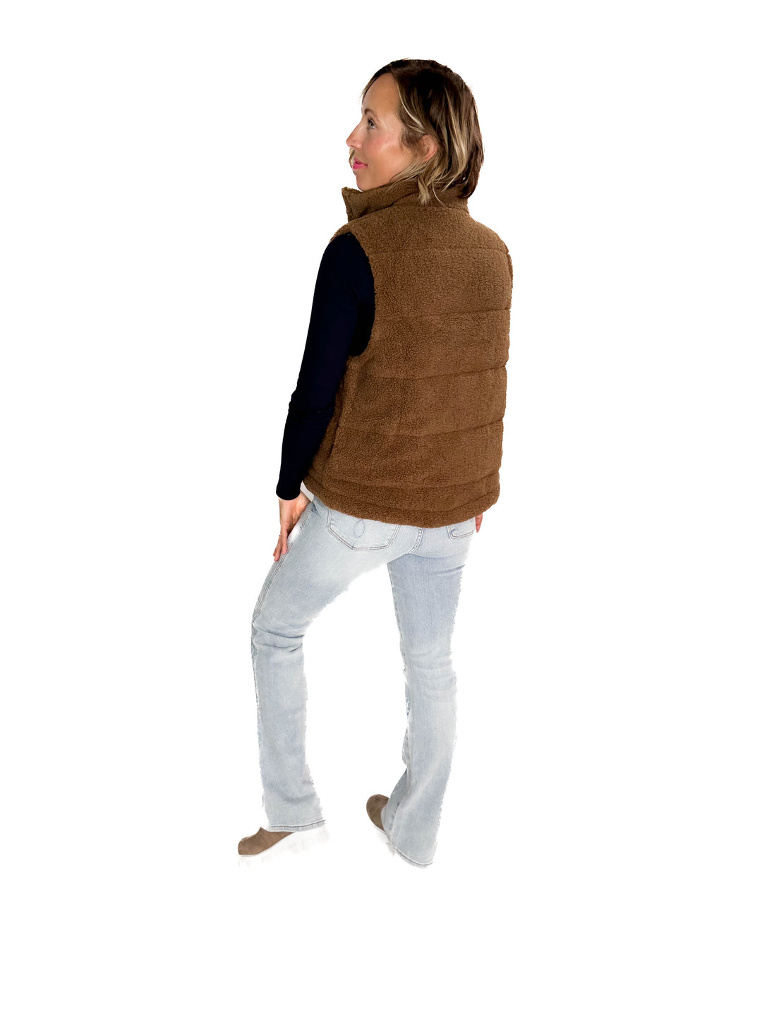 Samuel Teddy Vest- MOCHA