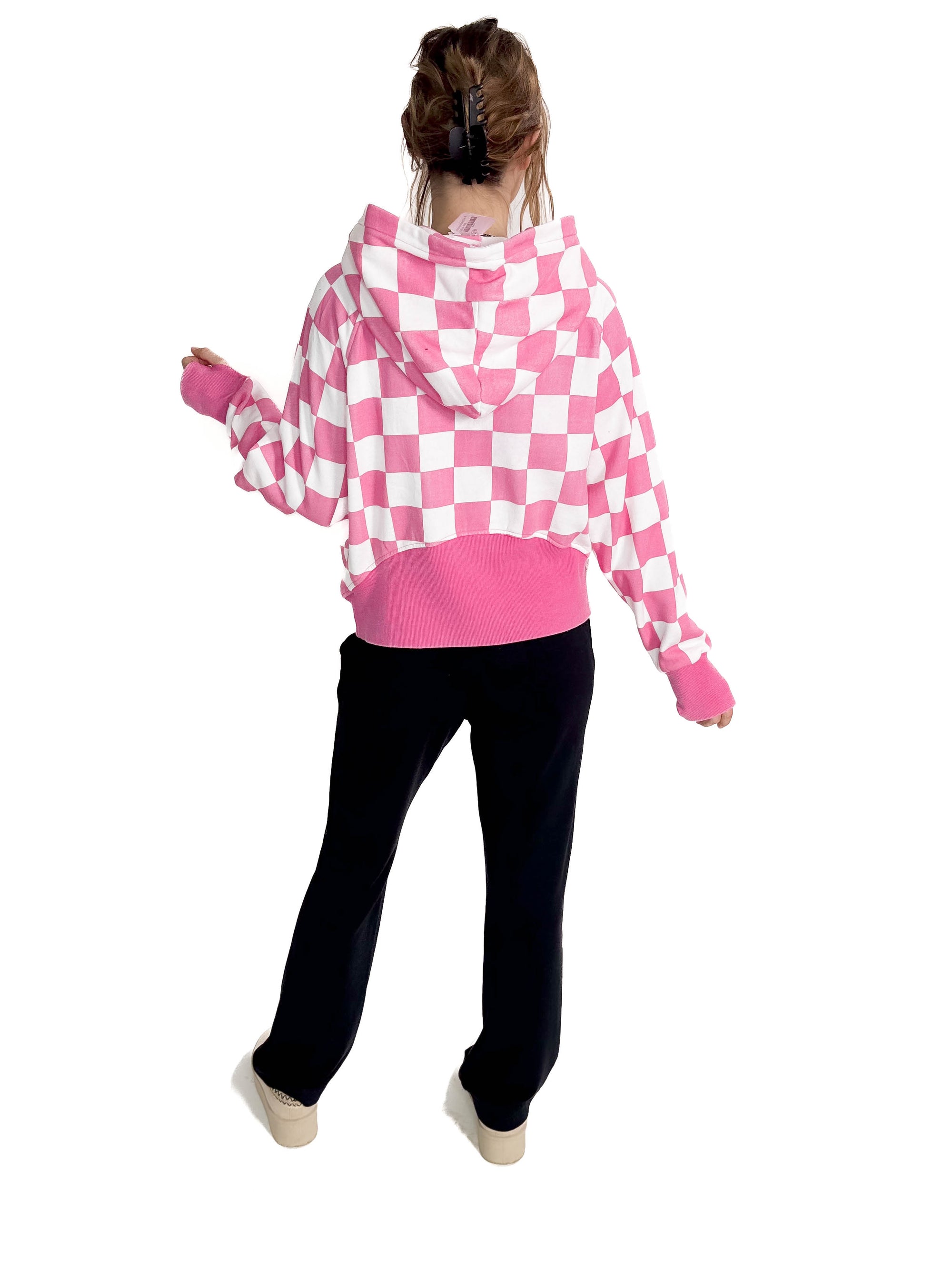 Checkmate Easy Does It Pullover- PINK-FINAL SALE