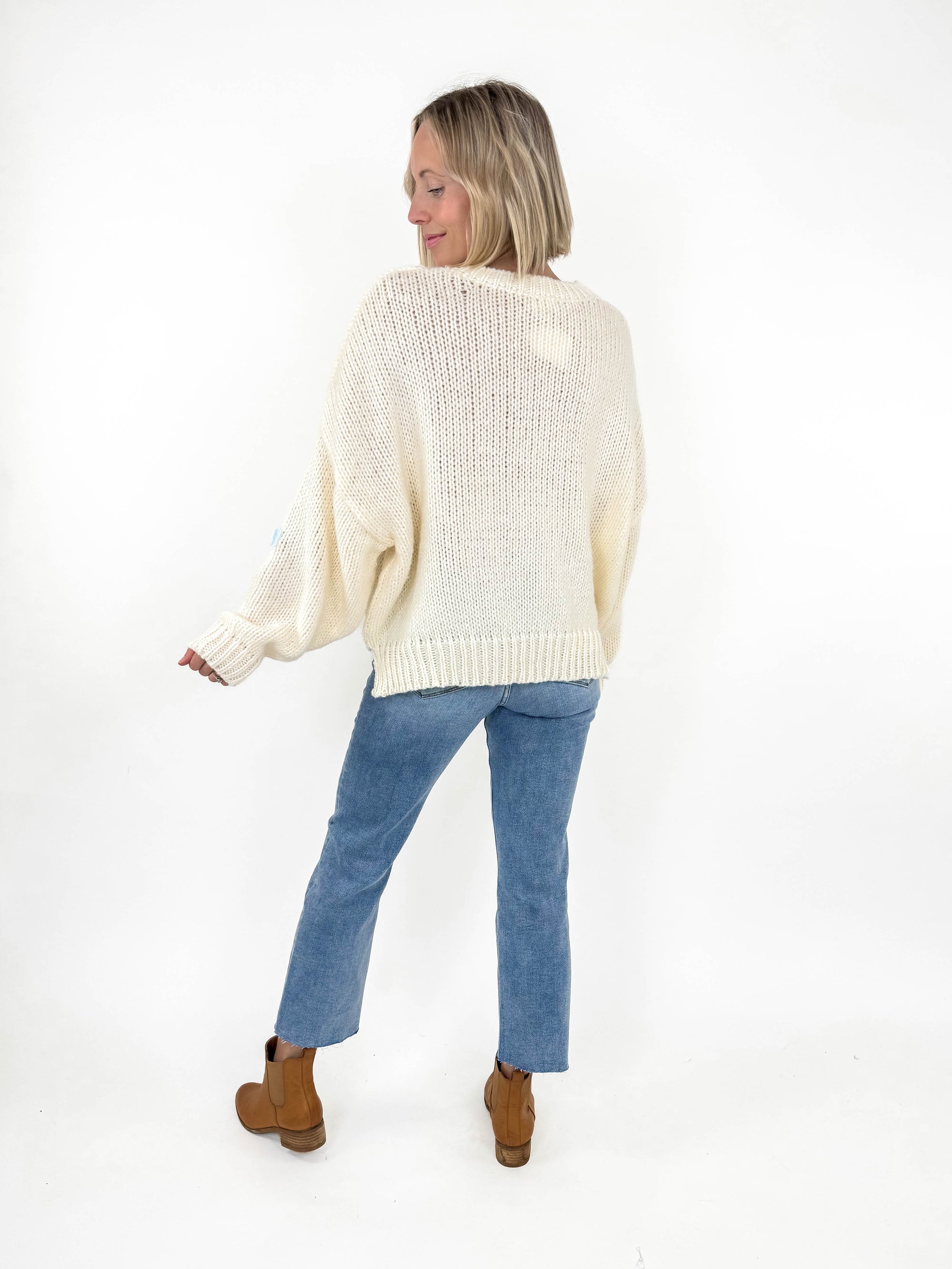 Daisy Fields Oversized Sweater-FINAL SALE